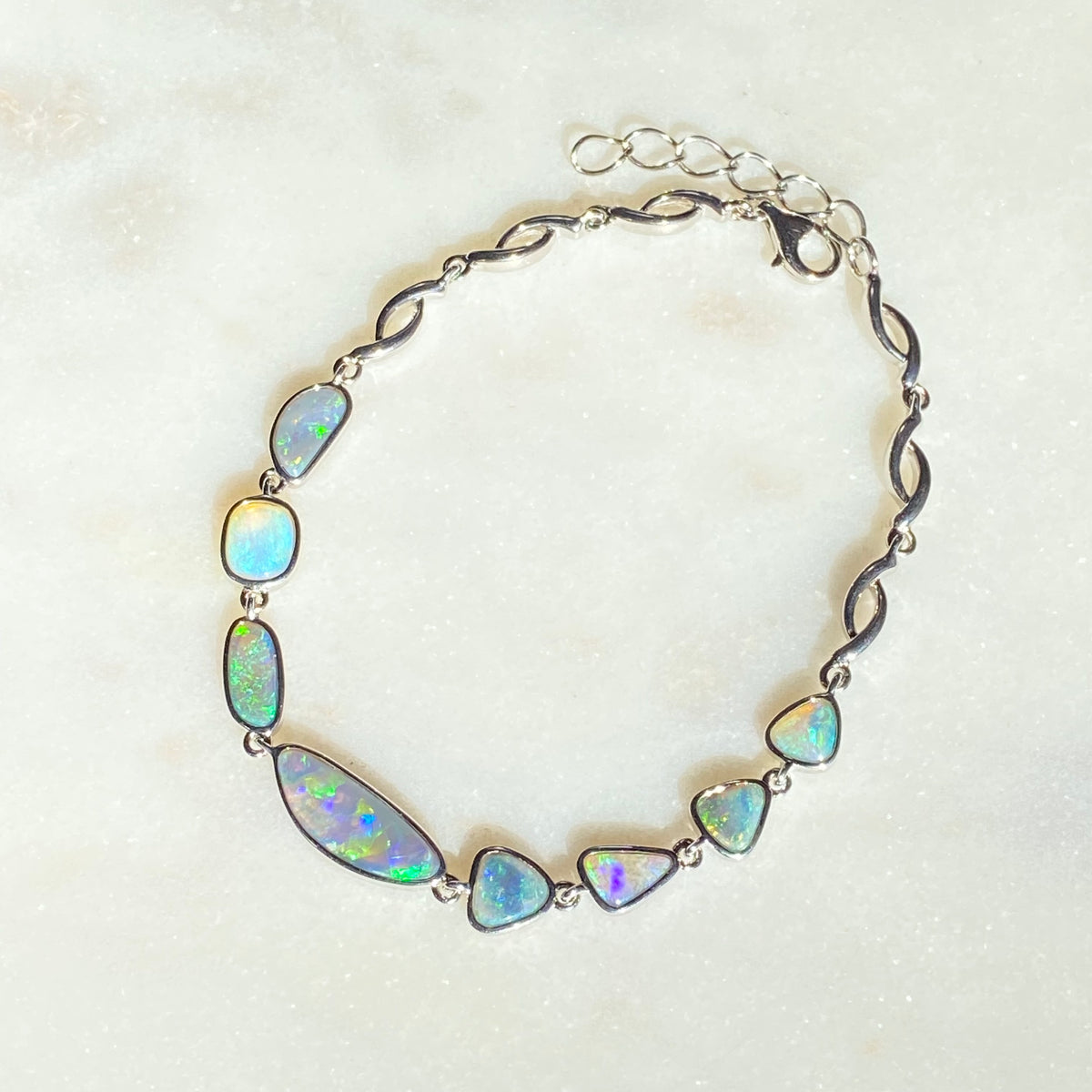 Crystal Opal Bracelet - OP-SV-B-004