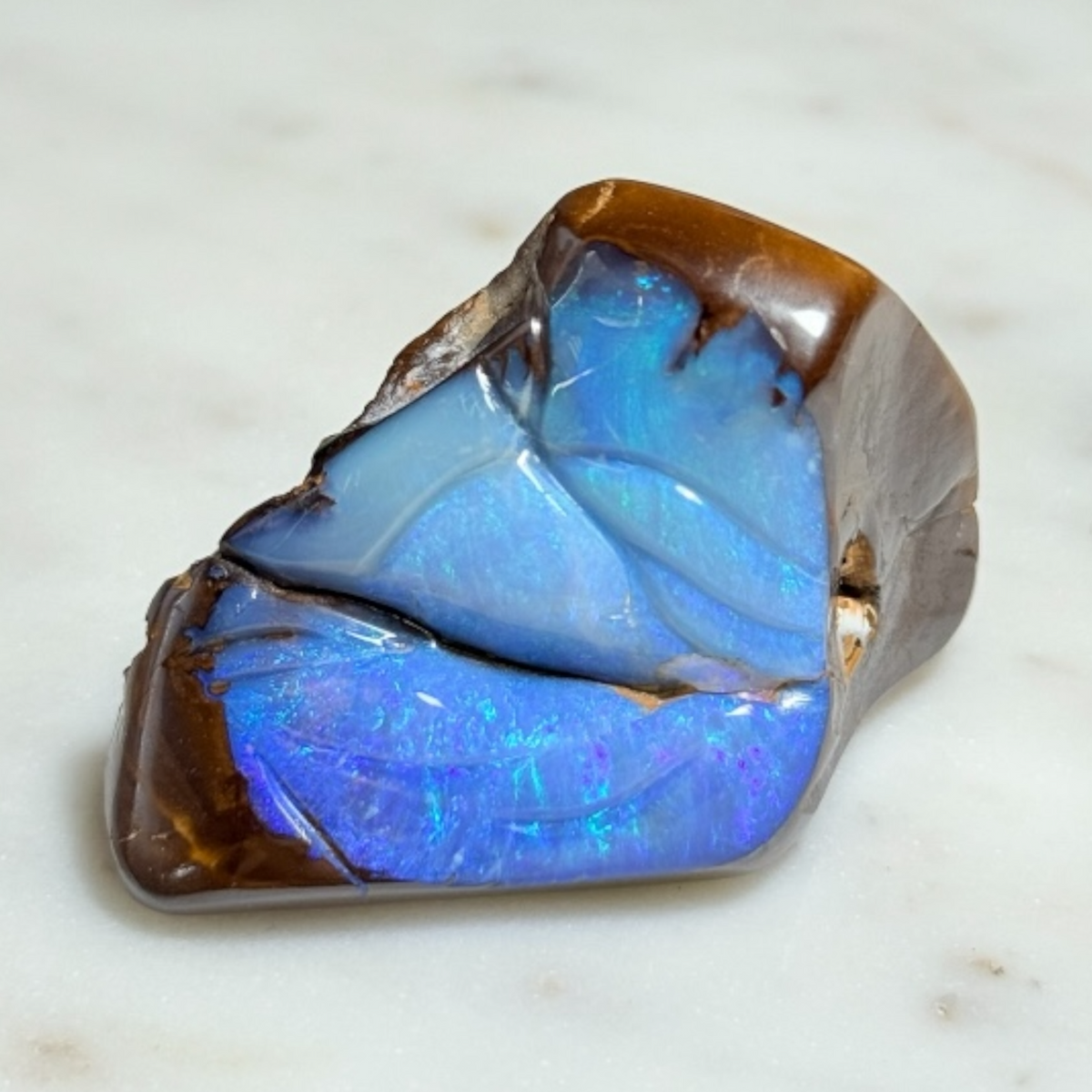 Australian Boulder Opal Specimen Polished - 403 ct -